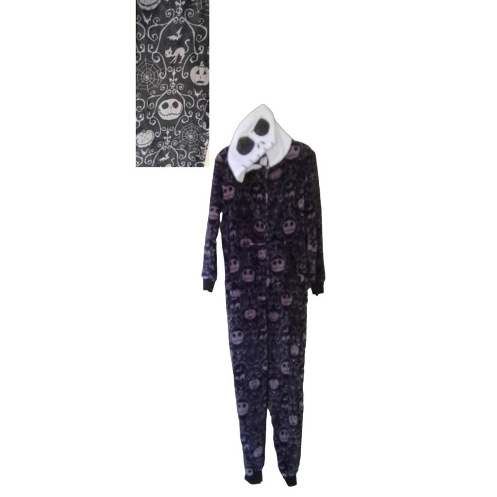 Disney The Nightmare Before Christmas Plush Hooded Sleepware-Loungewear suit M